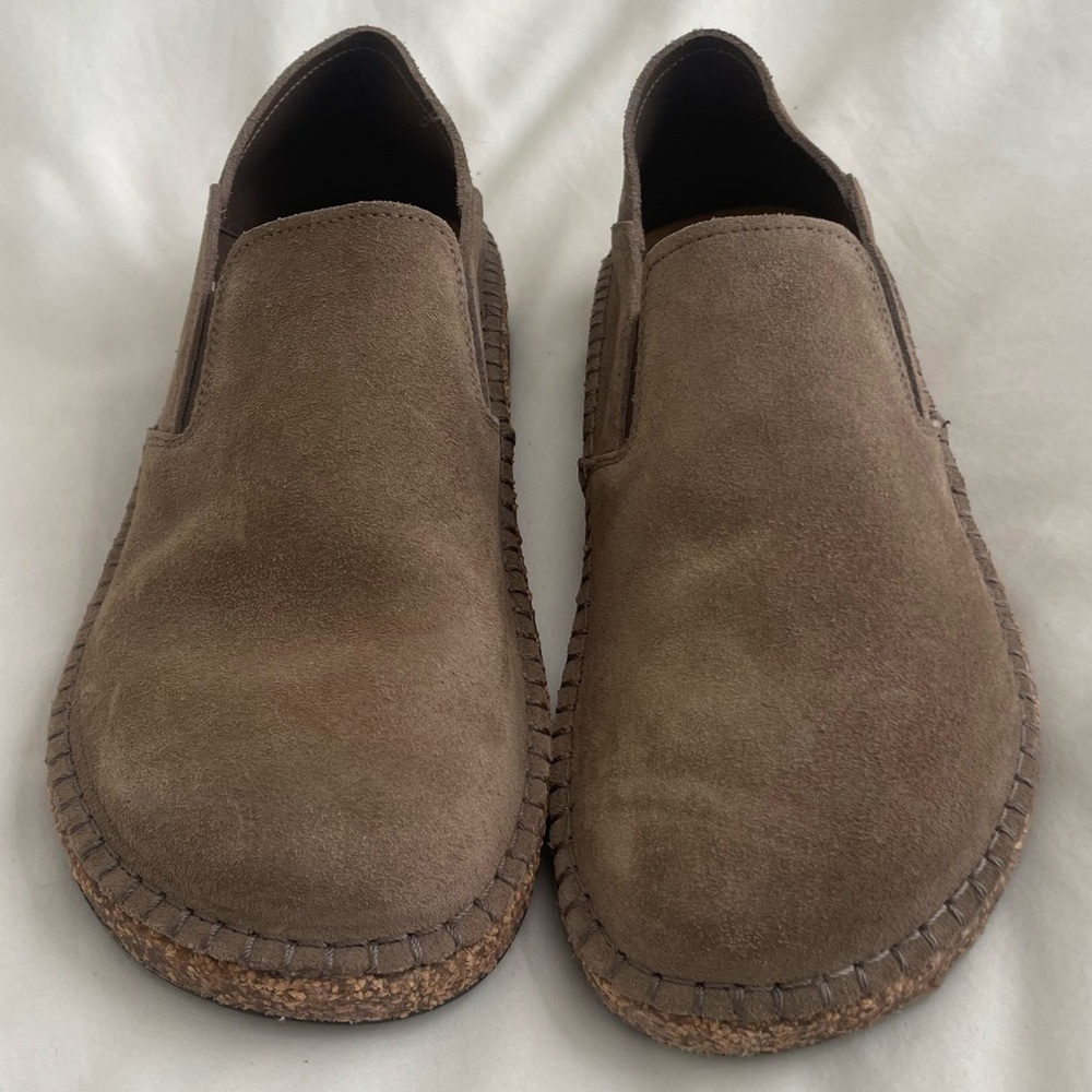 Birkenstock suede leather slip-on, women’s size 7
